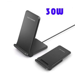 Chargers 30W snelle lader Qi draadloze lader voor Sony Xperia 1 III 1 II XZ2 Premium XZ3 XZ4 draadloos oplaadkussen