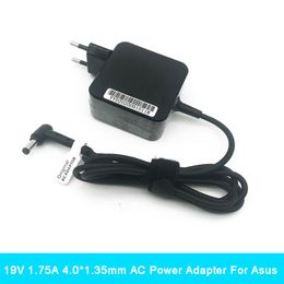 Laders 33W 19V 1.75a 4.0*1,35 mm AC -adapter Power Charger voor ASUS X200M S200E X201E X202E X200CA K200MA F200CA E203NA X453M NOOTBOOK