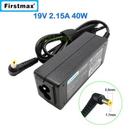 Chargers 40W 19V 2.15A ADAPTER POWER ADAPTAT ADAPTER ACER EXTENSA 2509 2510 Travelmate B1 B113 B115M P245 Charger