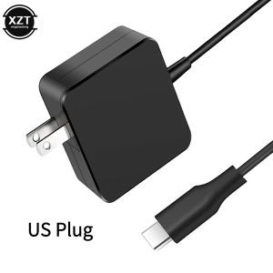 Chargers 65W 20V 3.25A PD USBC Type C Adaptateur d'ordinateur portable Power pour MacBook Pro 13 Xiaomi Air Huawei MateBook HP Dell XPS ASUS FAST Charger