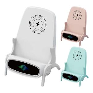Laders 66W Wireless Charger Stand Pad voor mobiele telefoon 3 In 1 Vent Holes Design snelle mini stoel laadhouder voor telefoontabletten