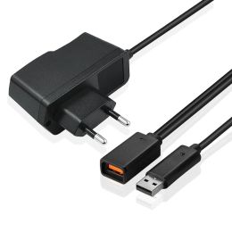 Chargers AC 100V240V Adaptateur d'alimentation électrique Chargeur de charge USB pour Microsoft pour Xbox 360 Kinect Sensor EU Plug