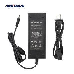 Chargers Aiyima DC24V 6A Alimentation de commutation Alimentation 24V Adaptateur électrique Adaptateur AC / DC Charger pour TPA3116 TDA7498E Amplificateurs de puissance US EU UK