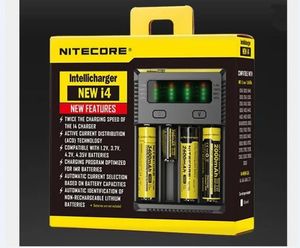 Laders Authentieke Nitecore I4 Intellicharger Universele oplader 1500mAh Max. Uitgang voor 18650 18350 26650 10440 14500 Batterij