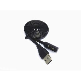 Cargadores Black USB Power Charger Cable de carga para Pebble Time Smart Watch Drop Entrega Electrónica Baterías DHVXW