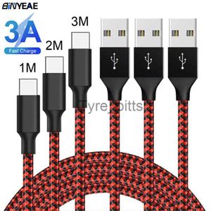 Chargeurs/Câbles 1M 2M 3M 3A Câble de chargeur USB Type-C à charge rapide pour Xiaomi Redmi Note 8 7 K30 Pro 8T 8A Mi Max 3 Mi9 1 2 3 mètres Charge rapide x0804