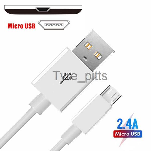 Chargeurs / Câbles 3FT / 6FT / 9FT 2.4A Câble de chargeur rapide micro USB pour Samsung Galaxy J1 J3 J5 J7 2017 S7 S6 Note 7 6 Pro Redmi 5 Y1 5X 4 3 x0804