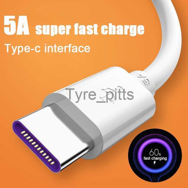 Chargeurs/Câbles 5A 3m USB Type C Câble de Données USB C Charge Rapide Téléphone Portable Android Chargeur Type-C Convient pour Huawei OPPO Xiaomi Redmi x0804