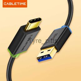 Opladers/kabels CABLETIME Tipo C Cabo USB 3.0 voor xiaom USB C Tipo C 3A Rpido Cabo de Carregamento Telefone Mvel para dispositivos USB C007 x0804