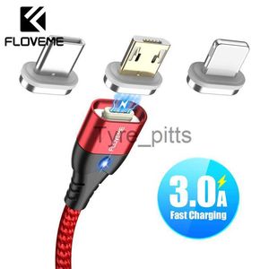 Opladers/Kabels FLOVEME Magnetische Kabel Micro USB Type C Voor iPhone 11 Samsung Snelle 3A Magneet Opladen Data Wire Cord USB Type C Kabel Voor Telefoon x0804