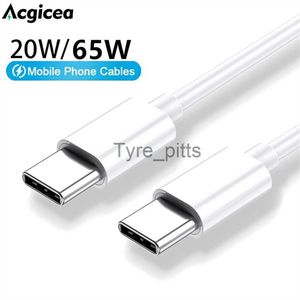 Opladers/kabels USB C naar USB Type C kabel 65W USB C PD Snel opladen voor laptop Datakabel USB-C 5A Type-c kabel voor Xiaomi Samsung Macbook iPad x0804