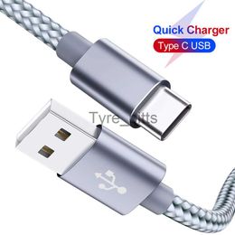 Chargeurs/Câbles Câble USB Type C Câble USB C en nylon à charge rapide pour Samsung S8 S9 Oneplus 6T Redmi Note 7 Pro Xiaomi Mi A2 8 Huawei P20 Pro x0804