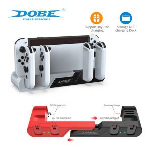 Chargers Charger Dock voor Nintendo Switch Joycon Laad Station Holder voor Nintendo Switch OLED Game Console Accessories