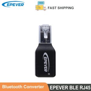 Chargers Epever Bluetooth compatible RS485 Adaptateur pour le contrôleur de chargeur solaire EPEVER et la communication via l'application de téléphone mobile BLE RJ45