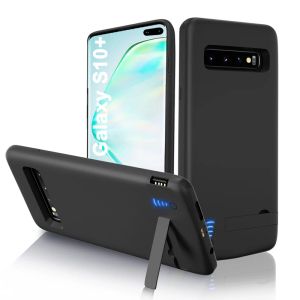 Chargeurs Case de chargeur de batterie externe pour Samsung Galaxy S10 Plus PORTABLE POWERBANK TPU Charge pour les téléphones mobiles Couvrir 6000mAH