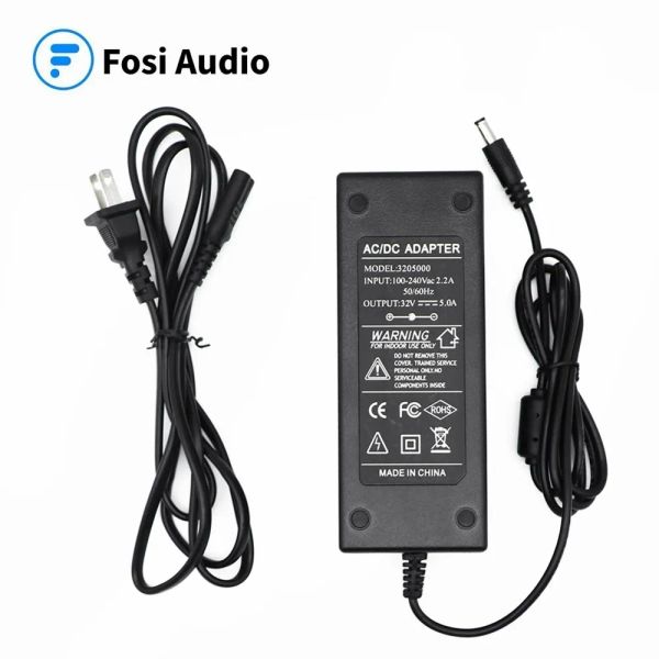 Chargers Fosi Audio 19V / 24V / 32V / 48V DC Alimentation Power Charger Home Theatre Adaptateur de puissance pour l'amplificateur de puissance audio Entrée 100240V