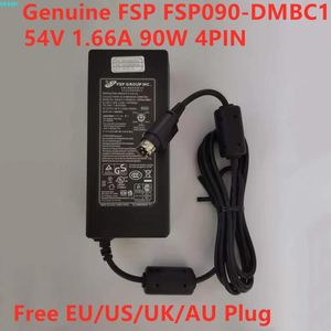 Laders echt 54V 1.66A 90W 4PS FSP FSP090DMBC1 AC -adapter voor FSP Zyxel GS19008HP Linksys LGS308P LGS116PAP Voedingsvoorzieningslader