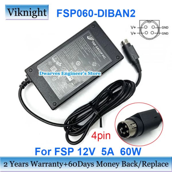 Chargers authentique FSP 12V 5A 60W FSP060DIBAN2 CHARGER ADAPTER AC