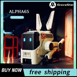 Chargers Gravastar Alpha 65 Chargeur rapide 65W Creative A65 Charger Dog Charger pour iPhone MacBook Tablet Charge pour Xiaomi compatible USB Typec