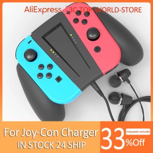 Opladers Handgreep Oplaaddockstation voor Nintendo Switch JoyCon Padhandgreep Controller Opladerstandaard Game-accessoires voor schakelaar