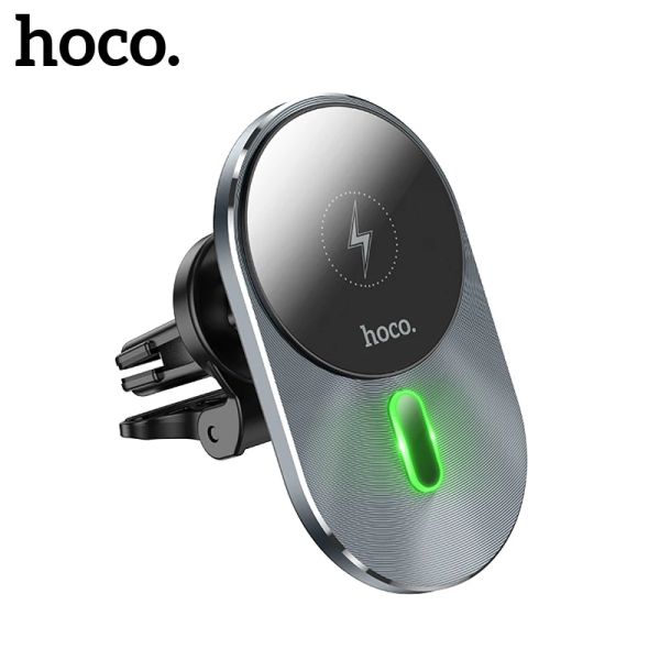 Chargers HOCO 15W MAGNÉTIQUE QI CHARGEUR DE VOITURES SANS WIRE