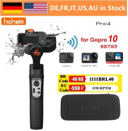 Cargadores Hohem Isteady Pro 4 3axis Gimbal Action Camera Estabilizador Hommalizante Control inalámbrico para GoPro Hero 10 OSMO Insta360