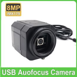 Chargers Industrial HD 8MP Autococus USB Webcam IMX179 Sensor para escaneo de documentos Enseñanza de transmisión en vivo OTG UVC PC Cámara de video