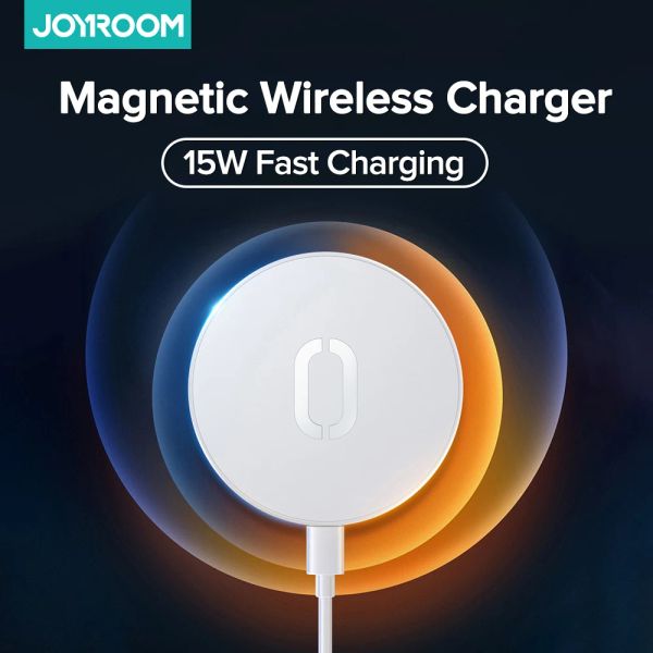 Chargers Charger sans fil Joyroom pour iPhone 13 12 Pro MAX MAGNÉTIQUE CHARGEMENT CHARGE FAST pour Huawei Xiaomi Samsung Charger Wireless Qi