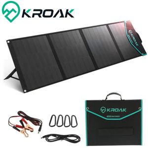 Chargeurs KROAK 150W 200W Kit de panneau solaire en bardeaux SP 06 plaque pliable étanche double chargeur USB alimentation extérieure pour téléphone 231216
