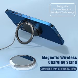 Chargers Magsafe Charger Magnetic 15W Max oplaadkussen Wireless Charger Stand compatibel voor iPhone 12 13 14
