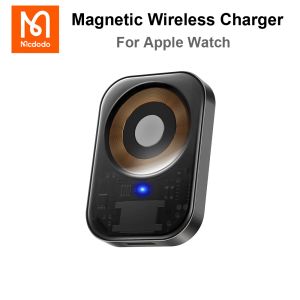 Chargers McDodo Apple Watch Magnet Induction Chargeur de charge rapide pour la série Iwatch 8 7 SE 6 5 4 3 2 PAD DE CHARGE MAGNÉTIQUE MAGNÉTIQUE PORTABLE