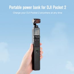 Cargadores Nuevos Osmo Pocket 2 Potence Power Bank Mobile 3200mAh Batería Cargador Hommalor Hombre de carga para DJI Pocket 2 Camera de mano empuñadura manual