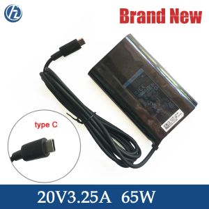 Chargers Original 65W USB C Adaptateur pour Dell Latitude 11 5175/12 7275/13 7370/14 5480 Type C CHARGEMENT ALIMENT