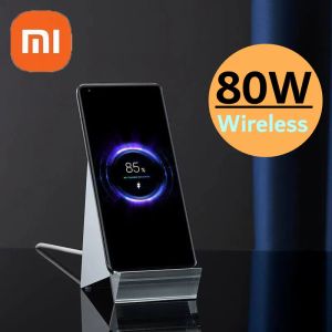Laders Origineel 80W Xiaomi Wireless Charger Qi Fast Charge Stand 120W Turbo Charger Adapter voor Xiaomi Mi 12 Pro 11 Ultra 11t Mix 4 3
