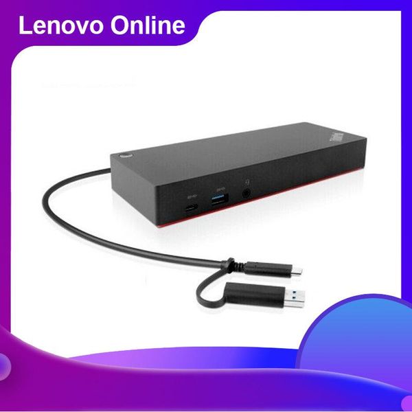 Cargadores Originales Lenovo ThinkPad Hybrid USBA/Typec Dual Interface Desktop Multi Dock Adapter 40AF0135CN X1 x390x280t490t480x280