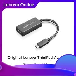 Chargers Original Lenovo ThinkPad USB Typec to VGA 1080p Video Converter Conversion Adapter Cable Thunderbolt 4x90M42956