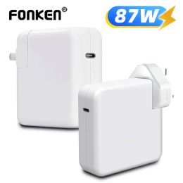 Chargers PD Fast Charger voor Mac Book Charger 87W USB C Laptop Power Adapter voor MacBook Pro M2 M2 M1 MacBook Air Ipad Pro 2020 2021 2022