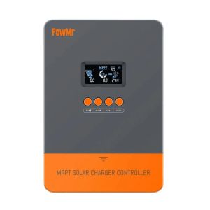 Chargers POWM60PRO 60A 4 Stage MPPT Solar Recharger Controller 12/24/36/48V Automatisch Detect LCD -display met Blacklight Regulator