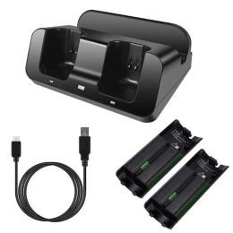 Chargers Chargers Station de charge de charge de docker du support pour Wii U Gamepad Remote Controller A9LC