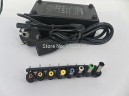 Cargadores Venta al por mayor Universal 96W Laptop Notebook Cargador de CA Adaptador de corriente con enchufe UE Reino Unido AU EE. UU. con paquete minorista 50 unids / lote