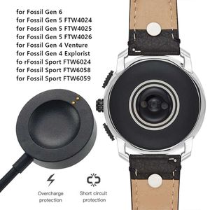 Oplaadkabel voor Fossil Gen 6 Gen5 Gen4 Venture Explorer Diesel Sport Smartwatch Magnetische oplader Voedingsdraaddock