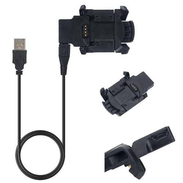 Câble de charge pour Garmin Fenix3 HR Fenix 3 Quatix3 GPS multisport montre intelligente USB chargeur de station d'accueil pince de synchronisation de données chargeur de berceau