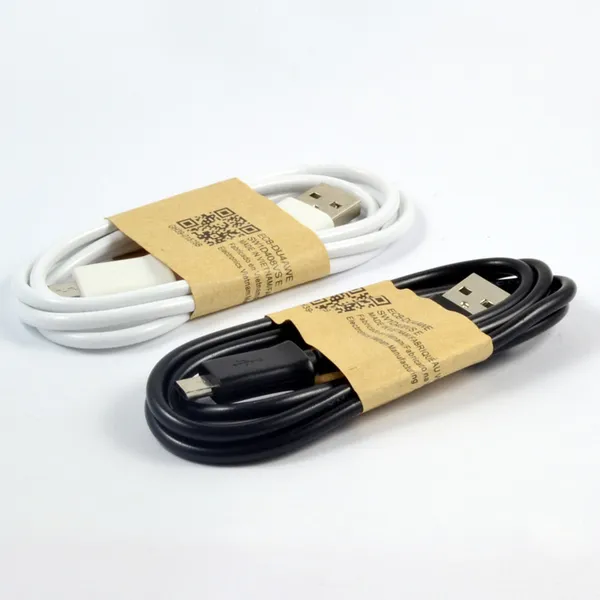 Cable de carga para Samsung S4 Micro V8 1m 3FT OD 3.4 cargador de sincronización de datos usb cables de alta velocidad para tab xiaomi huawei lg teléfonos móviles inteligentes USB-C universal para s20 s21 s22