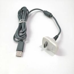 Cable de carga para Xbox 360 GamePad Wireless Remote Controler 1.8m USB Adaptador de carga Cabes de reemplazo de cargadores