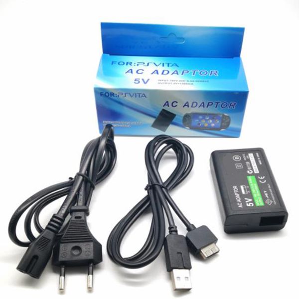 Adaptateur de station de charge Chargeur USB Alimentation Adaptateur secteur pour console PS Vita 1000 Psvita Powerstation