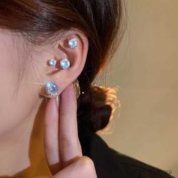 Charm 1 stks Sliver kleur zirkon magnetische oorclip voor vrouwen mannen luxe sprankelend kristal zonder piercing oorclip oorschol sieraden