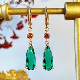 Charme 2023 Boucles d'oreilles en cristal à la mode et élégantes pour les femmes Hayao Miyazaki Hurles boucles d'oreilles de château en mouvement