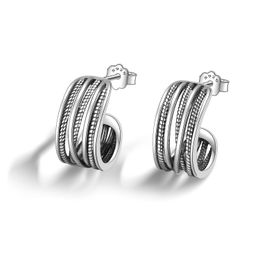 Charm 925 zilveren Spaanse oorbellen Trend lange hangende luxe kwaliteit sieraden voor vrouwen natuurlijke parels bengelen ongebruikelijke trinket 230310