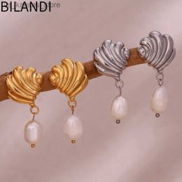 Charme bilandi bijoux tendance joli design metal simululé de boucle d'oreille de perle simulée pour femmes cadeaux féminins 2024 tendance new Hot Sell240408