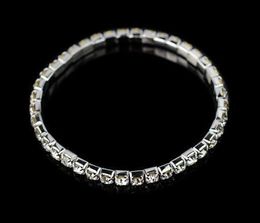 Pulsera con dijes para mujer Pulseras de boda Brazaletes Oro / Plata P Bling Pulsera Pulsera elástica